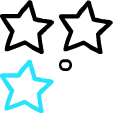 Difficulty rating star assets.