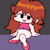 Girlfriend in the image for the "Friday Night Funker" medal for Friday Night Funkin' on Newgrounds.