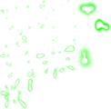 Hold note effect assets. (Green)