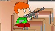 Pico as he appears with his gun in Pico's School.