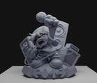 Kickstarter Boyfriend figurine concept, modeled and sculpted by IvanAlmighty.
