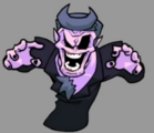 Sprite of Daddy Dearest, intended for the intro of the game, shown by PhantomArcade in a live stream.