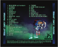 The back of the official volume 1 CD.