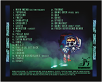 The back of the official volume 1 CD.