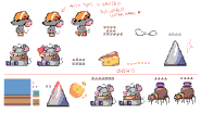 Gameplay-related sprites.