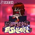 Album art for the Drug Pop release of Fresh, featuring Girlfriend.