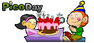 The Pico Day 2006 header artwork, featuring Pico and Nene.