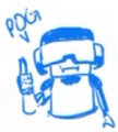 A pog sketch of Tankman by moawling.