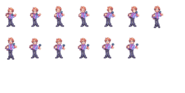 Senpai's old sprite sheet from the early build of the Week 6 update, which lacks his sprites for Roses.