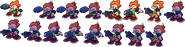 Pico's sprite sheet for his miss animations.